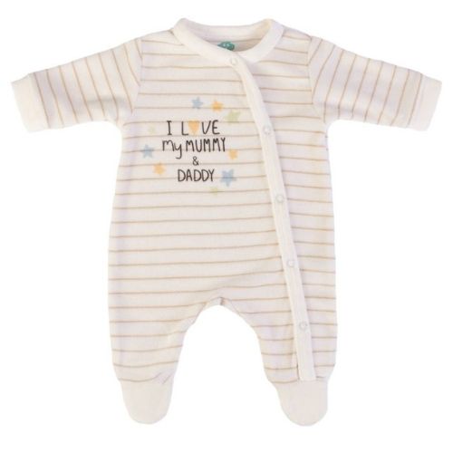 Tutina Neonato Con Scritta "I May Look Like My Daddy But I Have My Mummy's Attitude" - Body In Morbido Cotone, Regalo Baby Shower