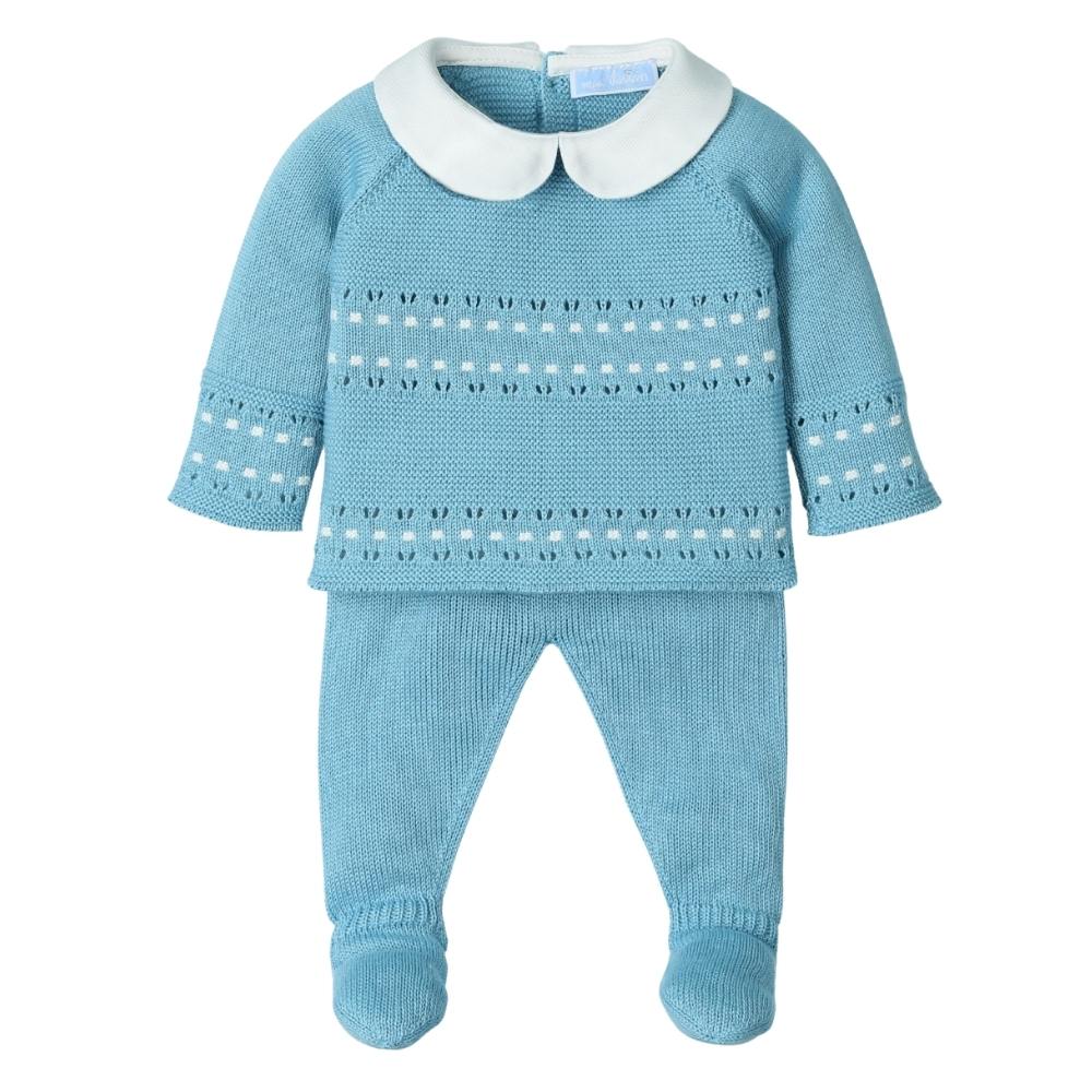 Completo Nascita in filo di cotone - Louis - Mac Ilusion