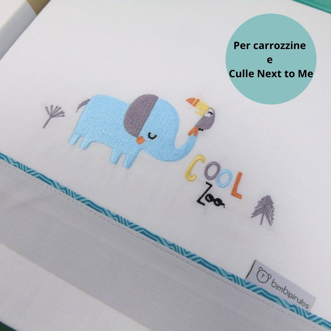 Lenzuola culla next to me e carrozzina - zoo