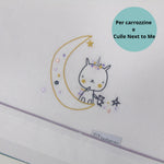 Lenzuola culla next to me e carrozzina - Unicorno