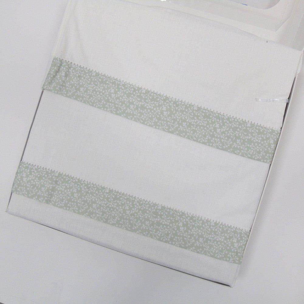 Lenzuola culla next to me e carrozzina - Provenza verde