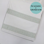 Lenzuola culla next to me e carrozzina - Provenza verde