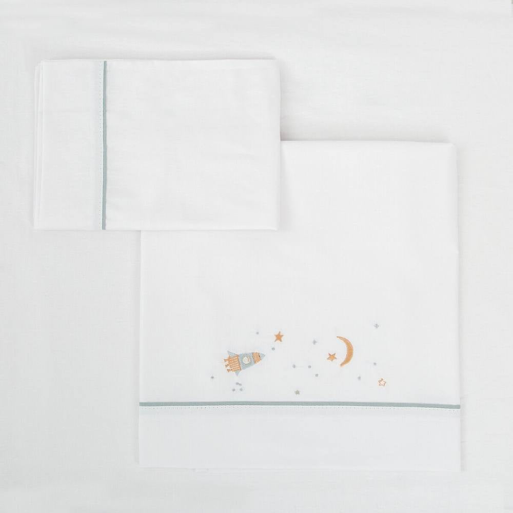 Lenzuola per Culla e Carrozzina Next to Me - Orbit