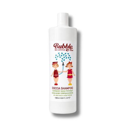 Doccia Shampoo Bambini Bubble&Co Bio 1000 ml | Neneshop
