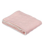 Copertina Neonato Culla Carrozzina Invernale Stelle Rosa