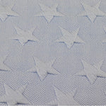 Copertina Coperta Inverale Culla Carrozzina - Stelle Celeste