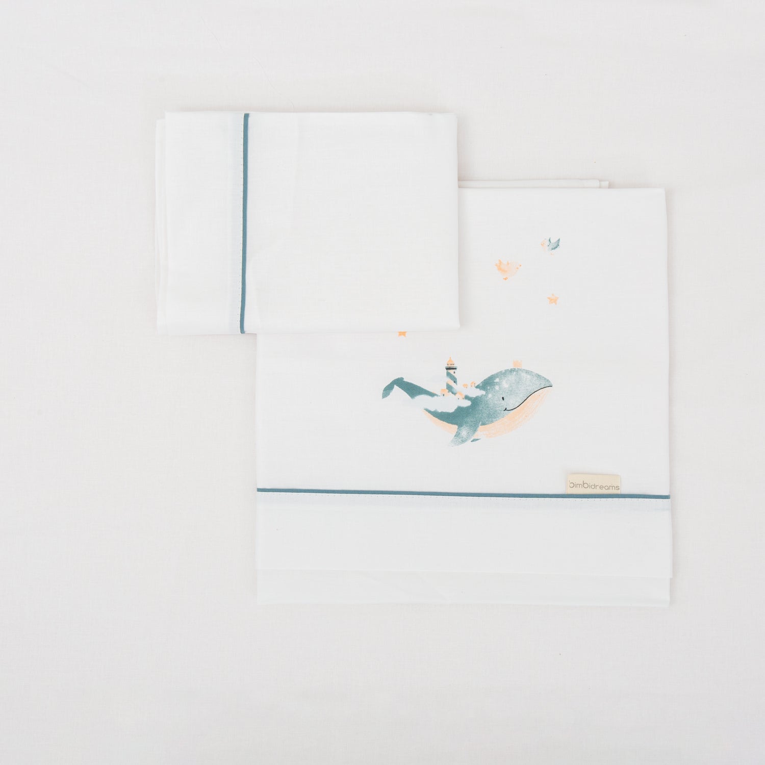 Lenzuola Lettino con Sbarre - Moby - 70x140 cm