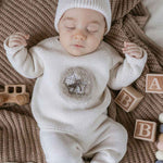 COMPLETINO NEONATO IN MISTO LANA - WESTY - MAC ILUSION