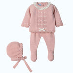 COMPLETINO NEONATO IN MISTO LANA - VINTAGE SENSE - MAC ILUSION