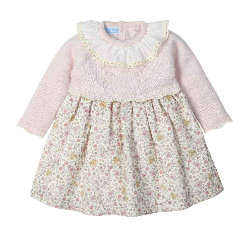 VESTITO NEONATA BAMBINA - FIORELLINI - MAC ILUSION