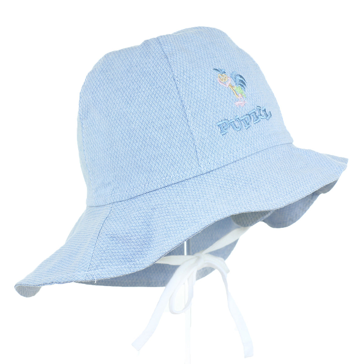 CAPPELLO NEONATA ESTIVO ISABEL ANTI-UV SPF 50+ - PURO COTONE - 6-9 MESI