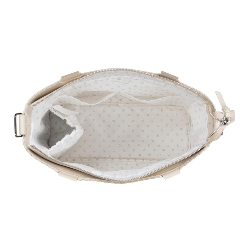 Borsa Fasciatoio Icon in Ecopelle - Cream - Pasito a Pasito