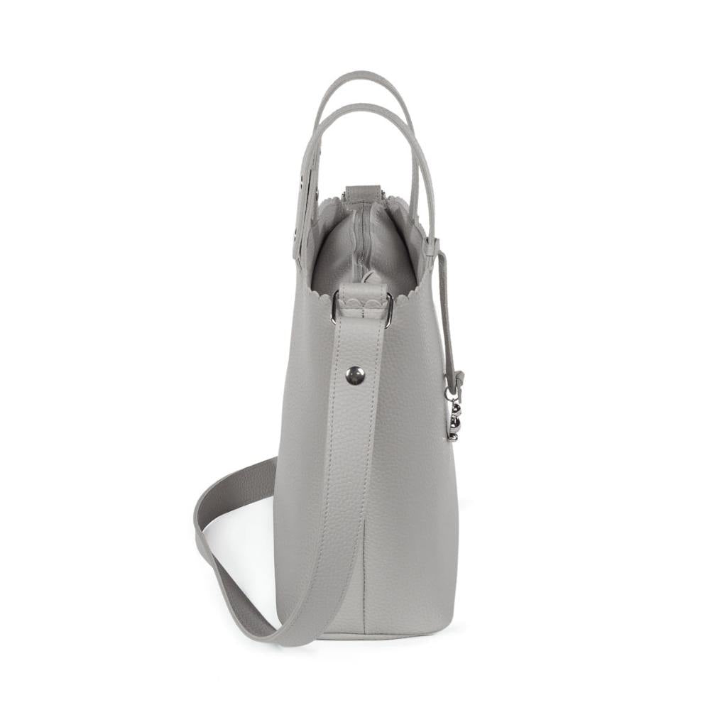 Borsa Fasciatoio Icon in Ecopelle - Grigio - Pasito a Pasito