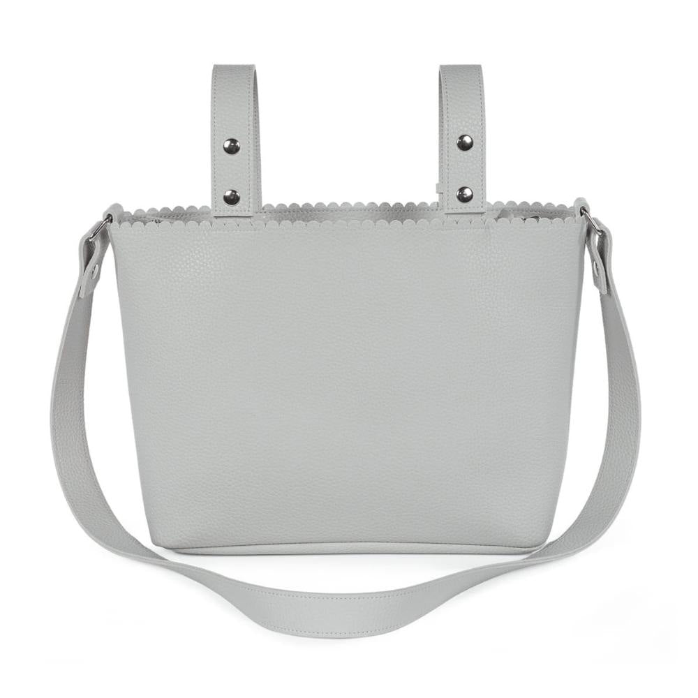 Borsa Fasciatoio Icon in Ecopelle - Grigio - Pasito a Pasito