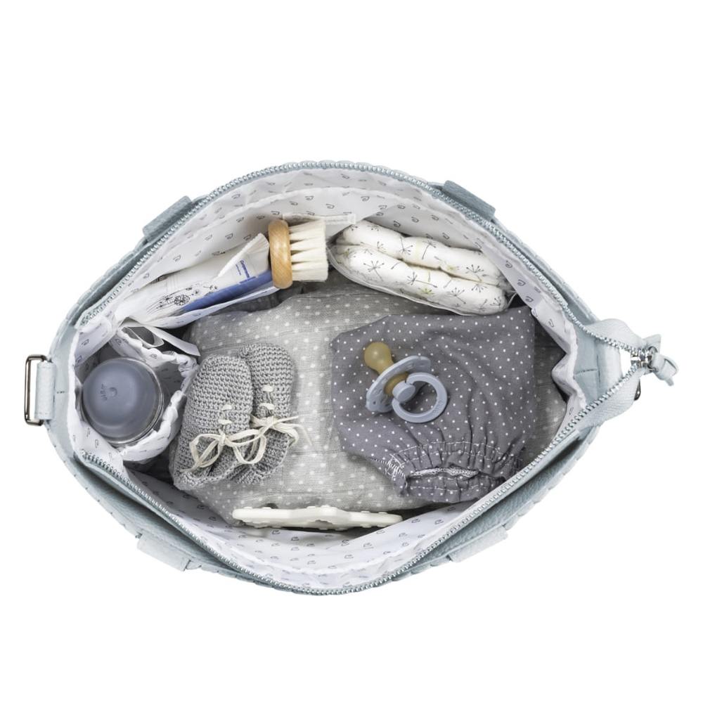 Borsa Fasciatoio Icon in Ecopelle - Sky - Pasito a Pasito