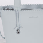 Borsa Fasciatoio Icon in Ecopelle - Sky - Pasito a Pasito