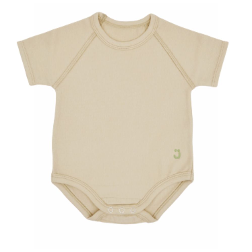 Body Neonato 0-36 Mesi Bamboo - Nocciola - J Bimbi