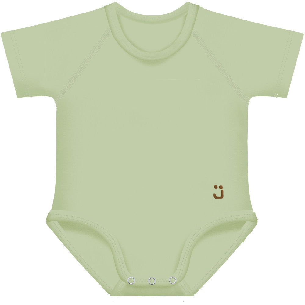 Body Taglia Unica 0-36 Mesi in Bamboo - J Bimbi - Verde Pistacchio