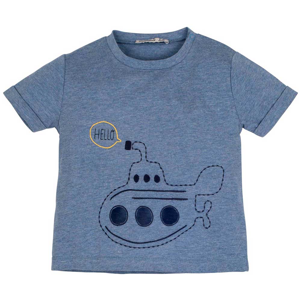 COMPLETO ESTIVO NEONATO BAMBINO BIO MAGLIA E PANTALONCINO 3 MESI - 2 ANNI