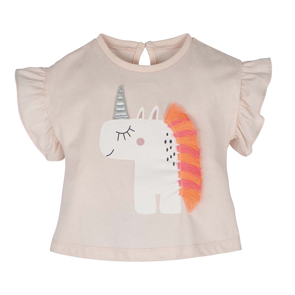 COMPLETO NEONATA BAMBINA BIO MAGLIA + PANTALONCINO JEANS DA 3-24 MESI