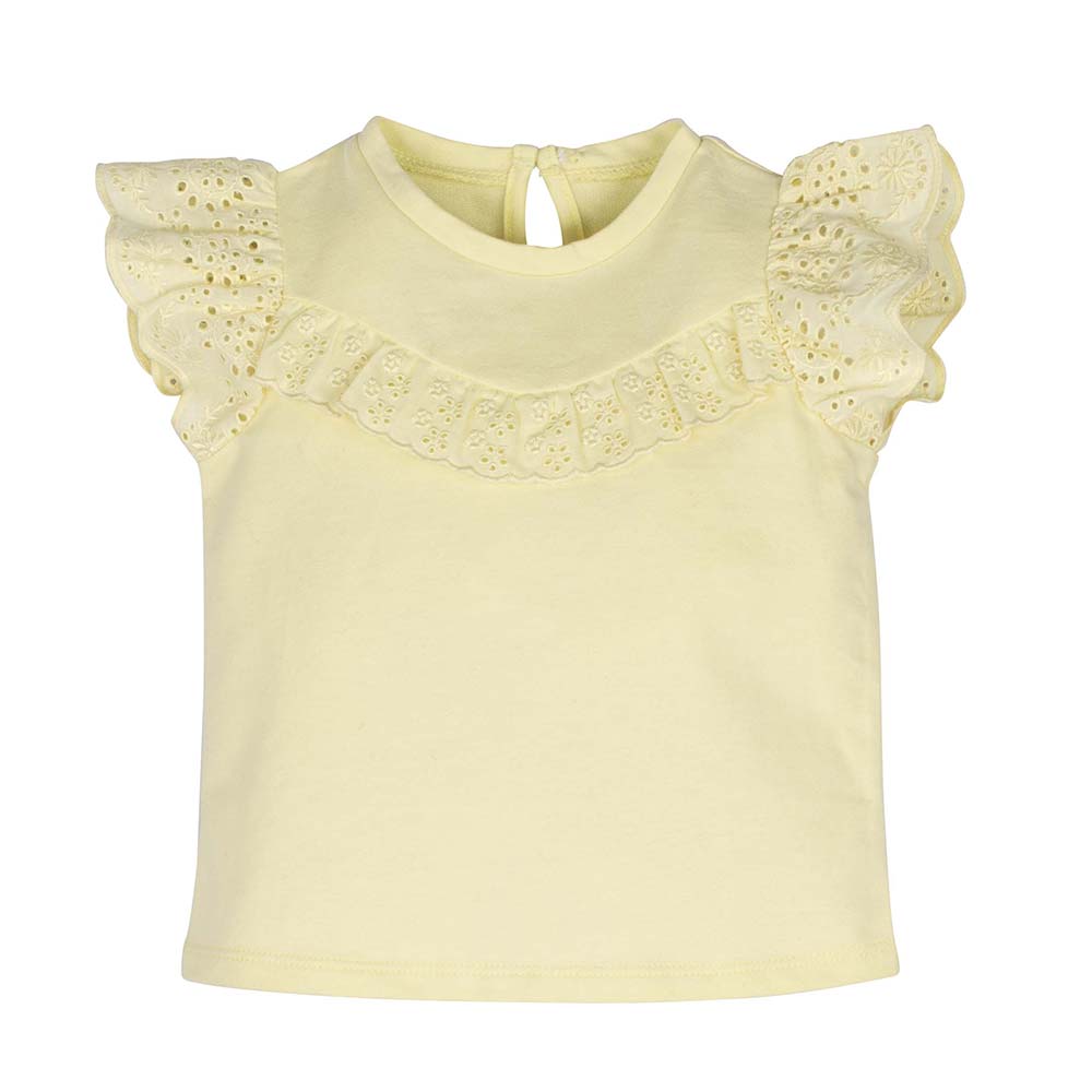 MAGLIA BAMBINA BIO CON ROUGE GIALLA 3 - 24 MESI