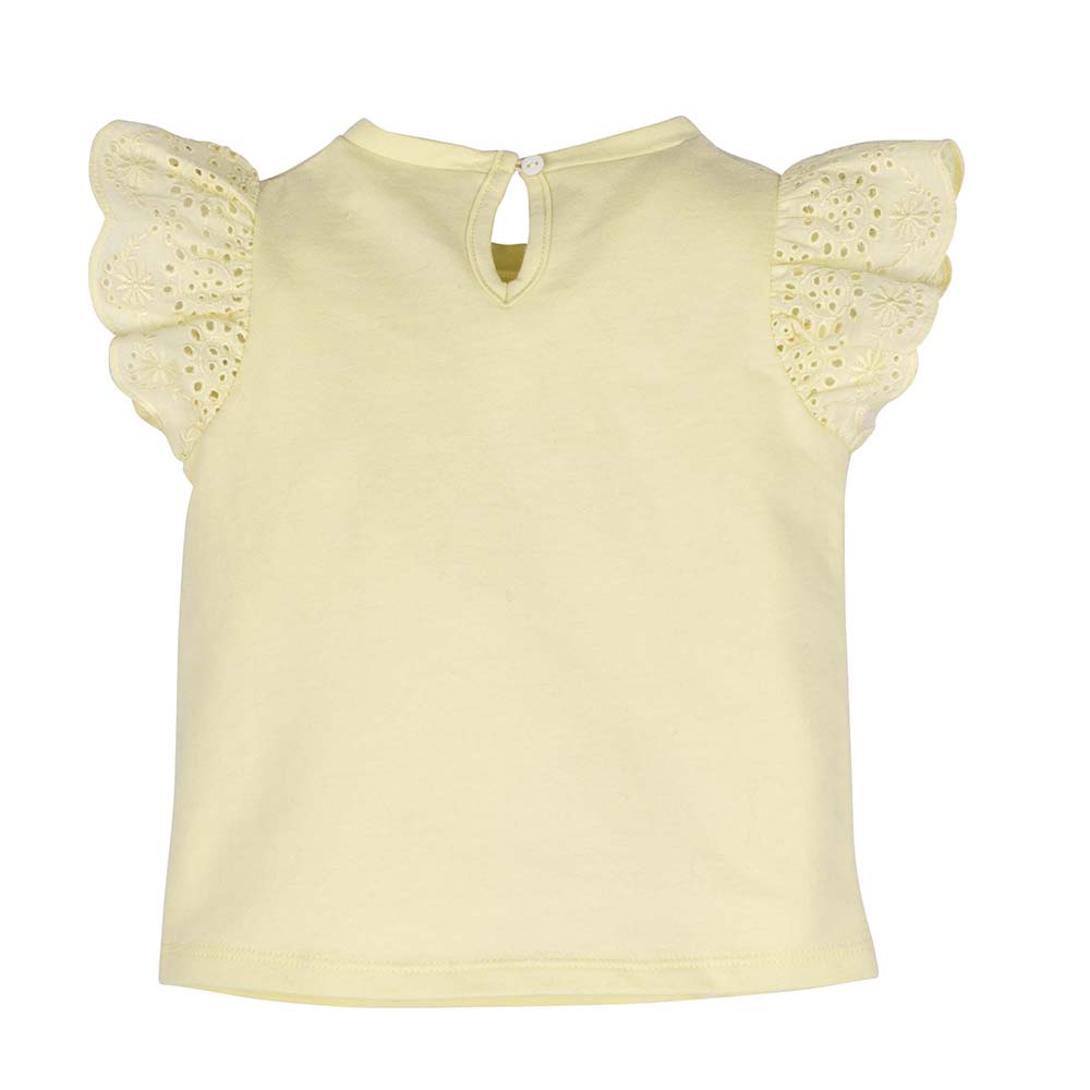 MAGLIA BAMBINA BIO CON ROUGE GIALLA 3 - 8 ANNI