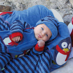 CAPPELLINO NEONATO CINIGLIA A RIGHE - Nene Shop