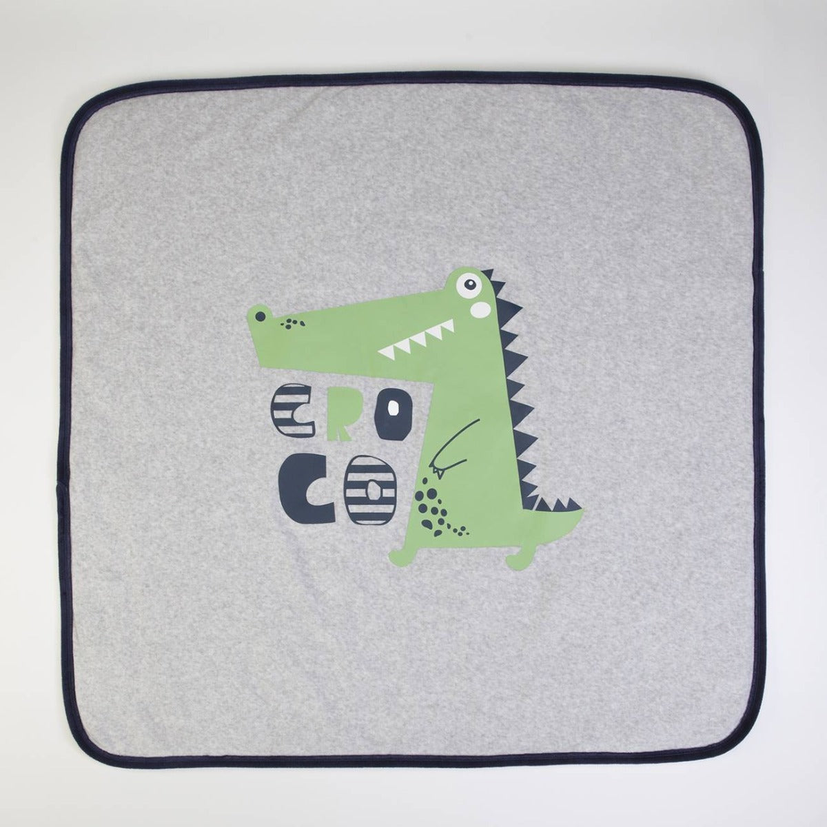 copertina neonato nascita ciniglia coccodrillo - stampa