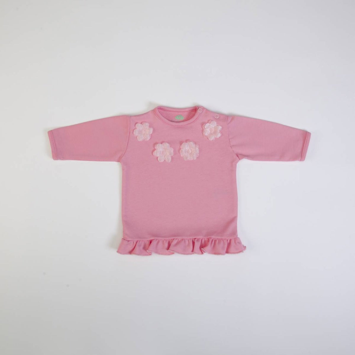 COMPLETO INVERNALE BAMBINA MAGLIA E LEGGINGS - FIORI