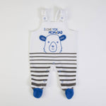 tutina neonato nascita ciniglia salopette