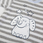 tutina neonato nascita ciniglia elefante - stampa