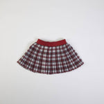 completo bambina invernale body e gonna - retro gonna