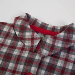 completo neonato bambino invernale quadri - colletto