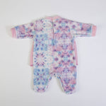 tutina neonato nascita multicolor - retro