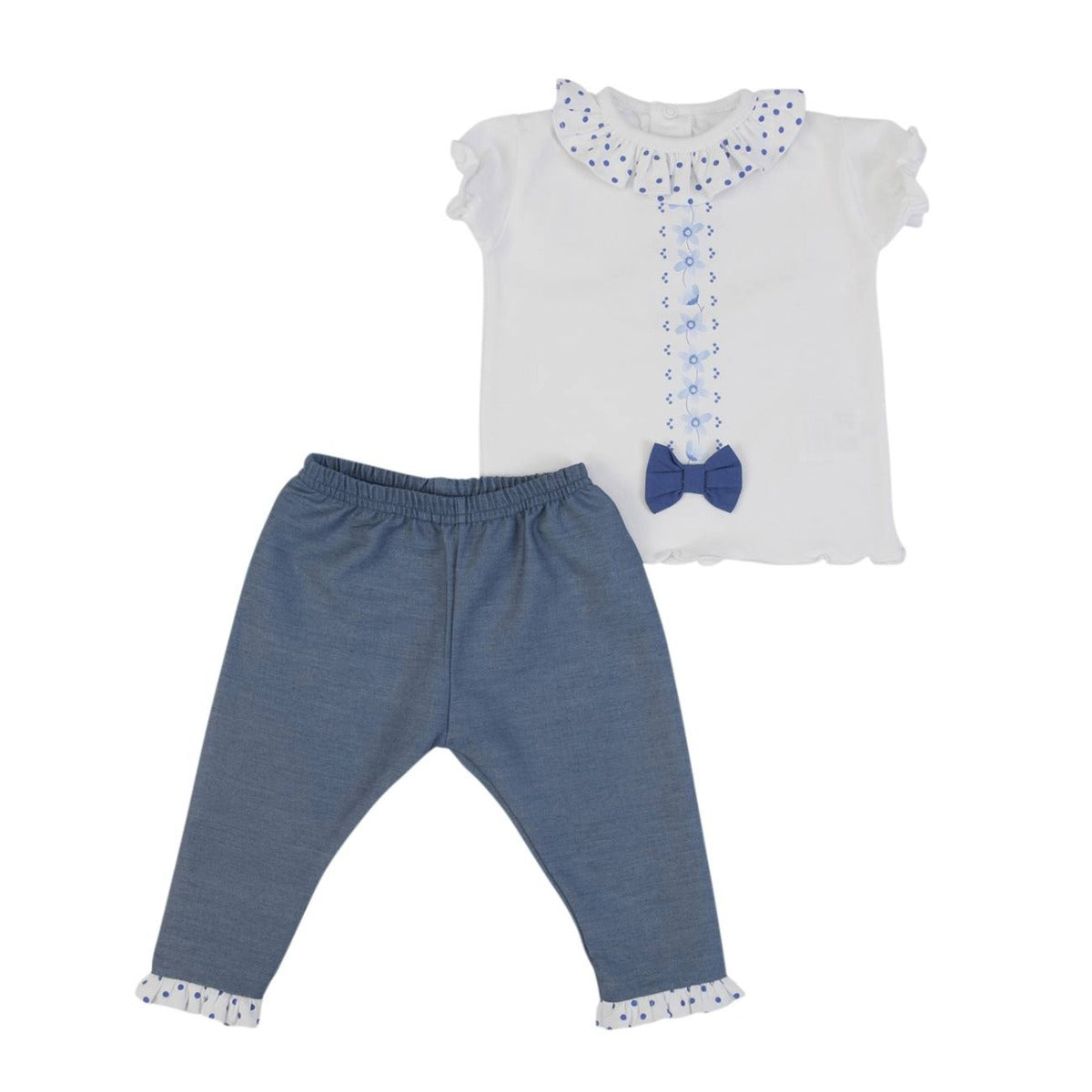 Completo Estivo Bambina in Cotone - Capri