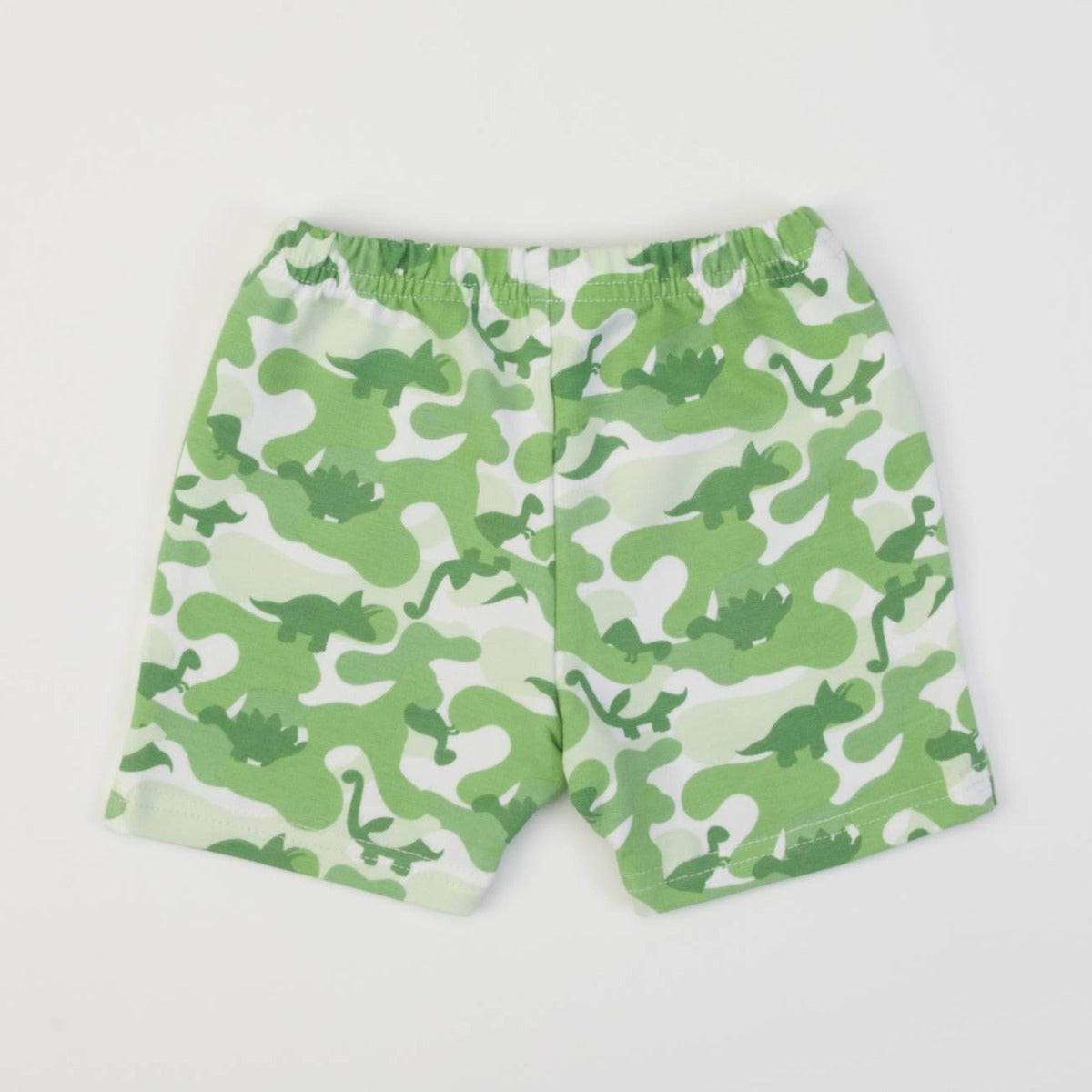 completo neonato nascita primavera estate - dinosauro - pantaloncino retro