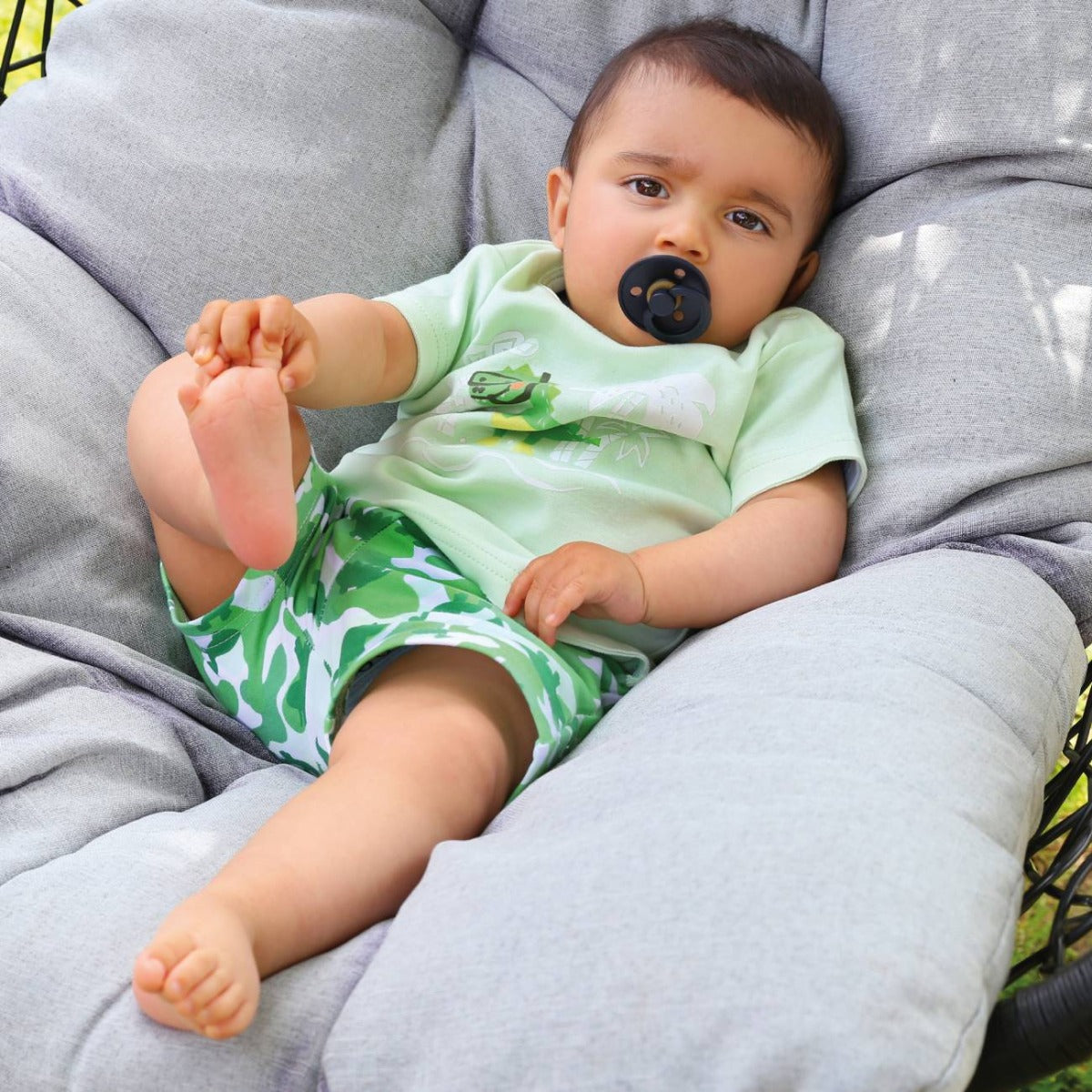 completo neonato nascita primavera estate - dinosauro