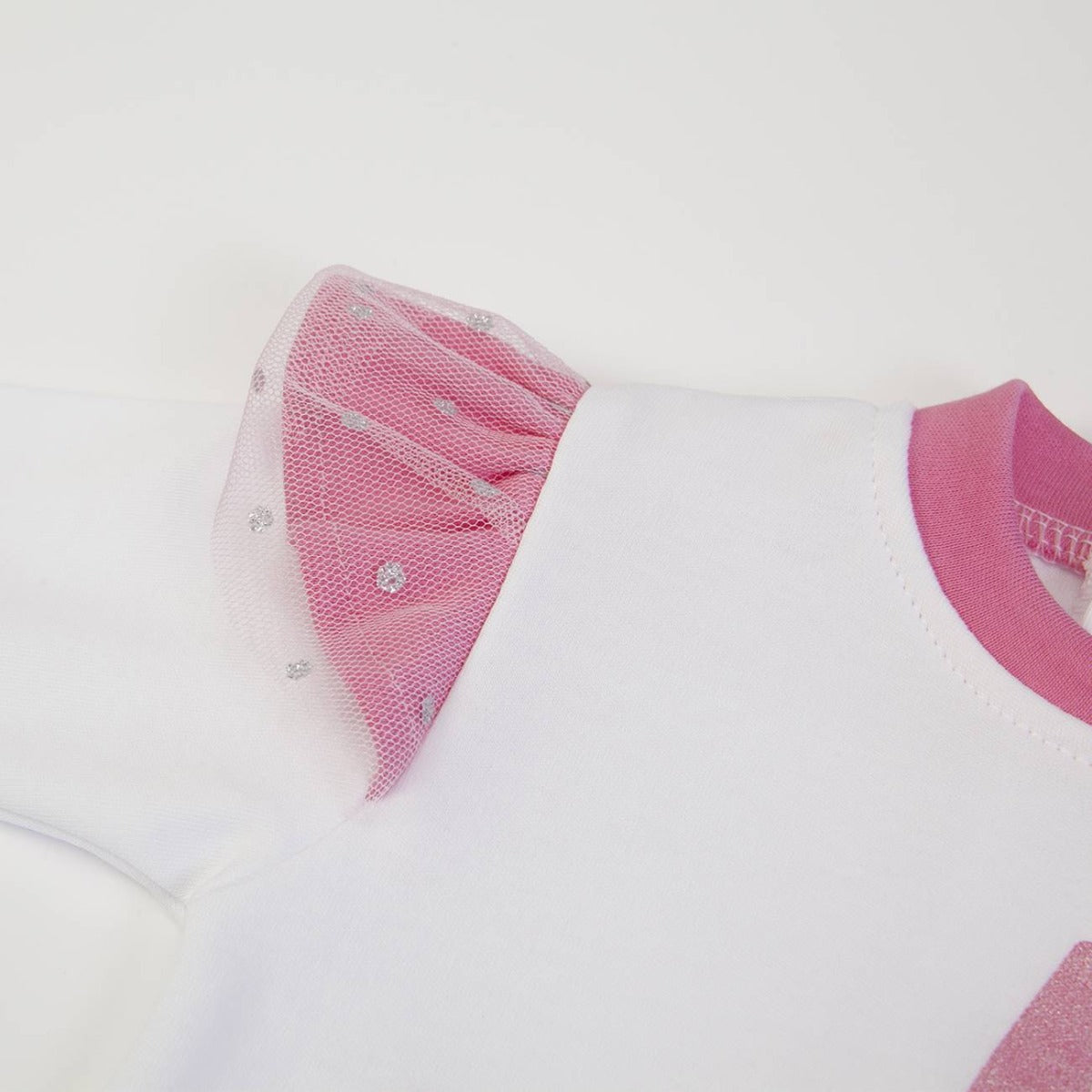 Tutina Neonata Nascita Manica Lunga Primavera Estate - Unicorno - rouge