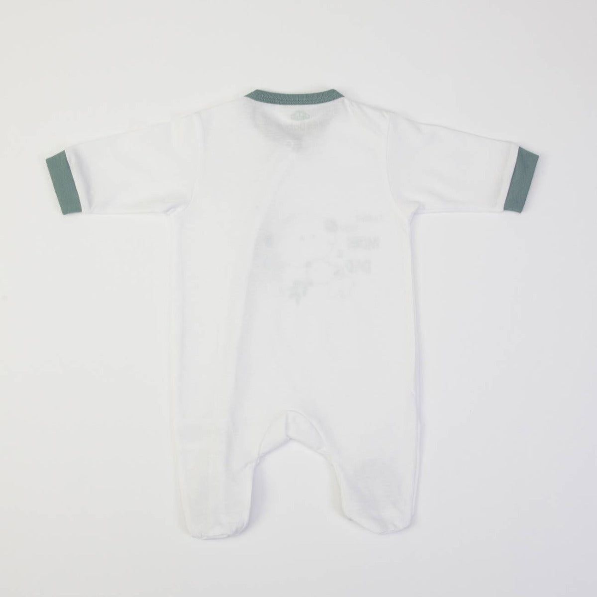 Tutina Neonato Nascita Manica Lunga Primavera Estate - I love Mum And Dad - retro