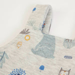 Completo con Salopette Bambino - Amici Della Foresta - chiusura salopette