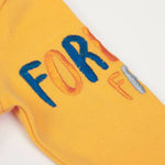 Completo con Salopette Bambino - Amici Della Foresta - manica