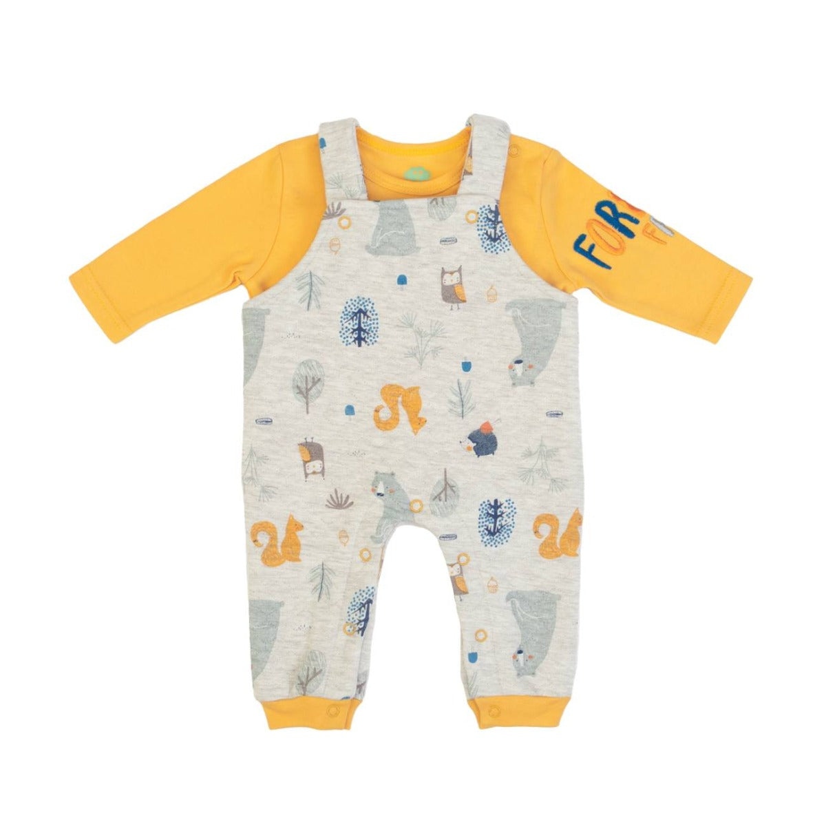 Completo con Salopette Bambino - Amici Della Foresta 