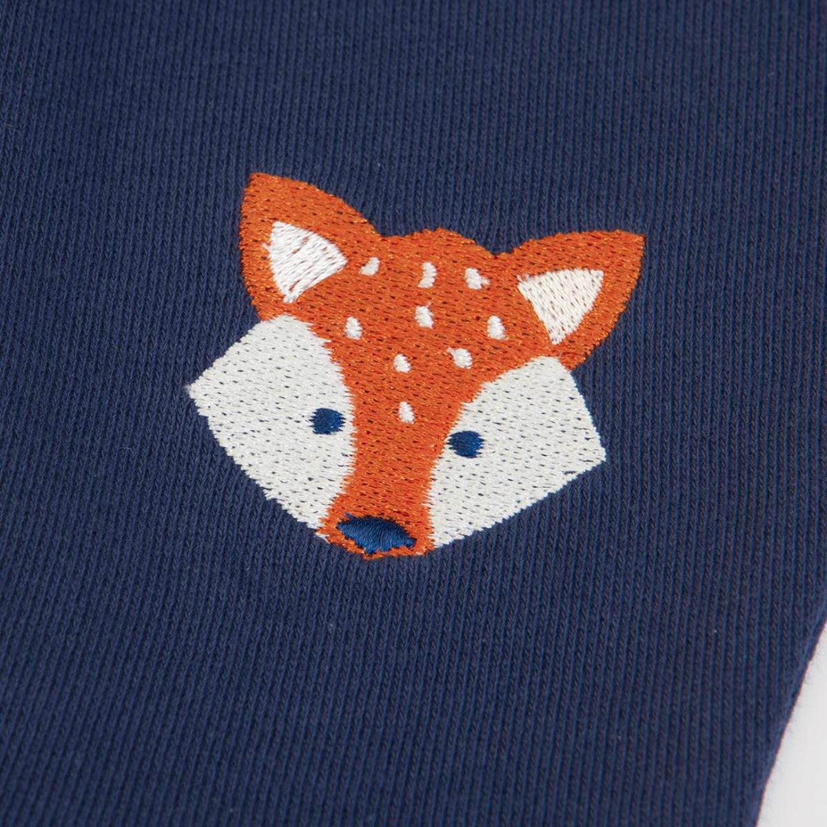 Completo Sportivo Per Bambini Invernale - Volpe - ricamo gamba