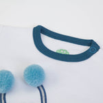 Completo Sportivo Invernale Bambino - Tuta Invernale Bambino - Monster - collo