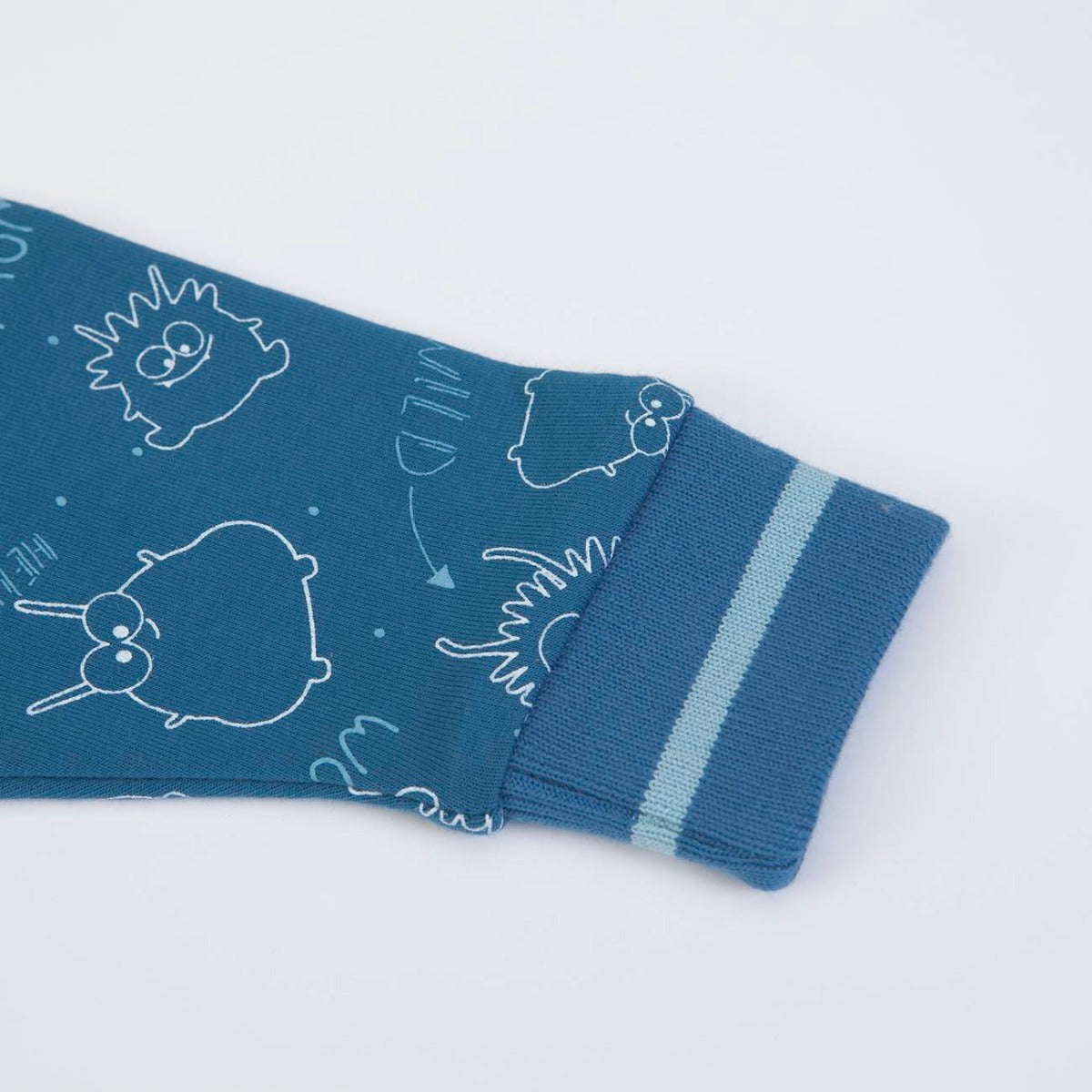 Completo Sportivo Invernale Bambino - Tuta Invernale Bambino - Monster - polsino giacca