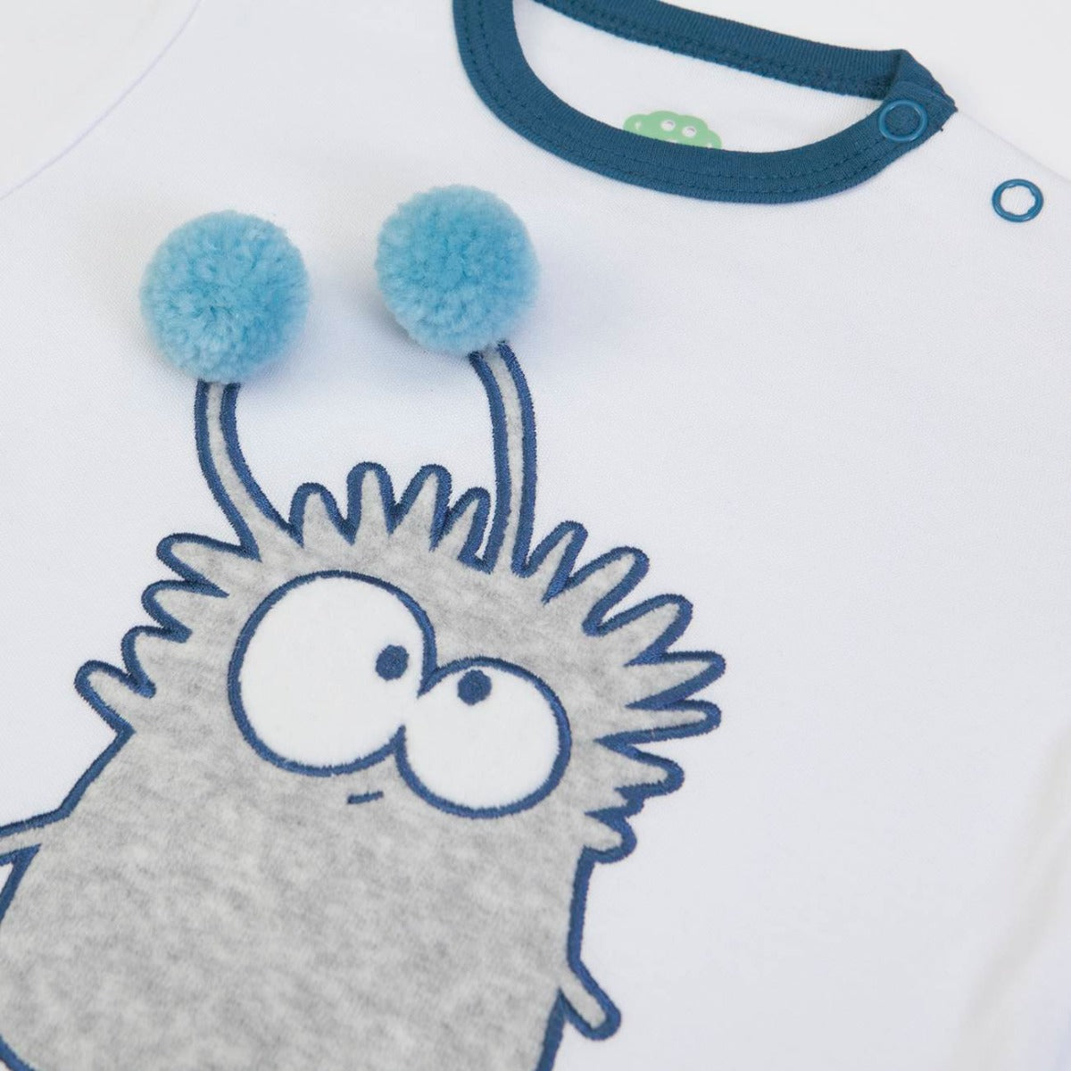 Completo Sportivo Invernale Bambino - Tuta Invernale Bambino - Monster - ricamo