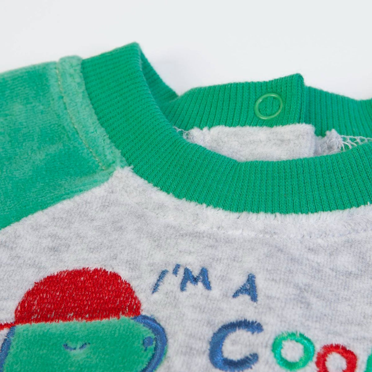 Tutina Neonato Ciniglia - Dino - collo