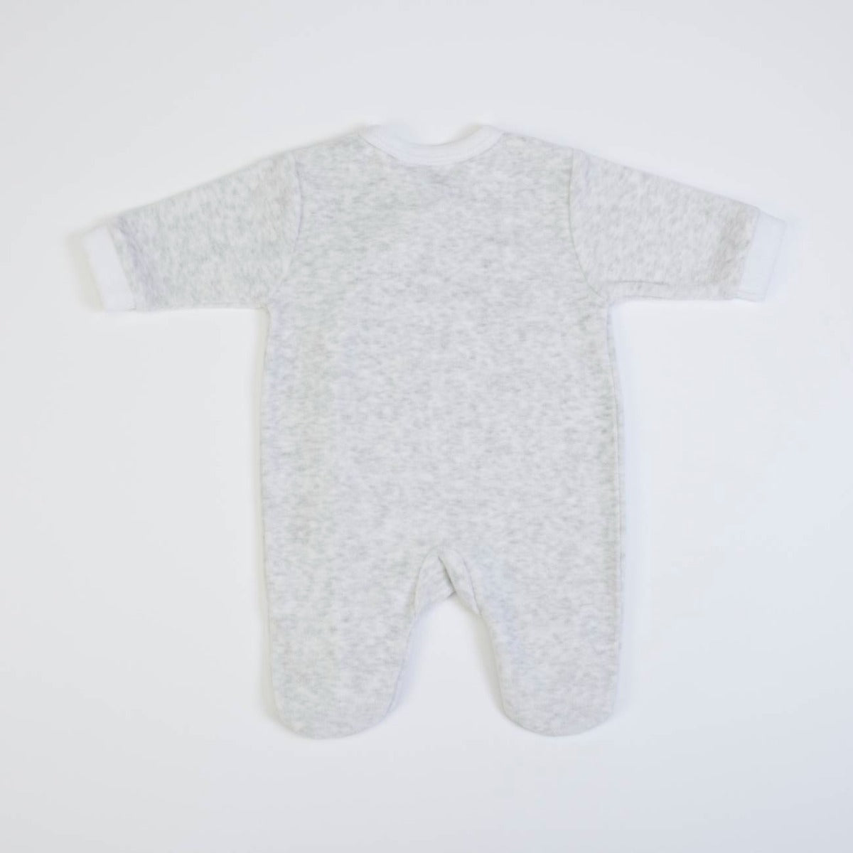 Tutina Neonato Nascita in Ciniglia Invernale - I Love Family - retro