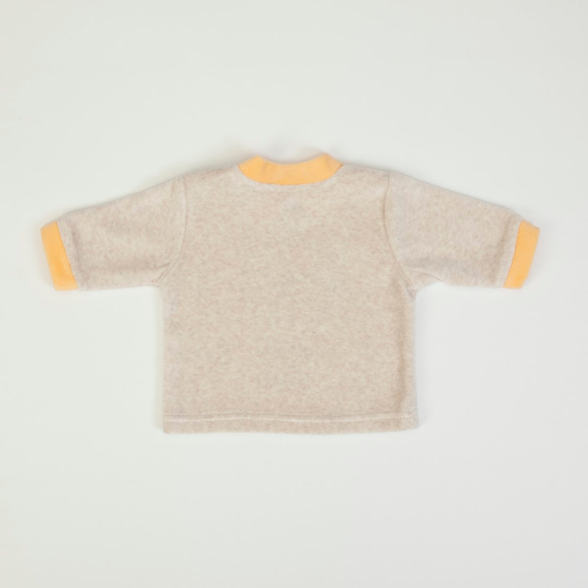 Tutina Neonato In Ciniglia Invernale 2 Pezzi - Orsetto - retro maglia