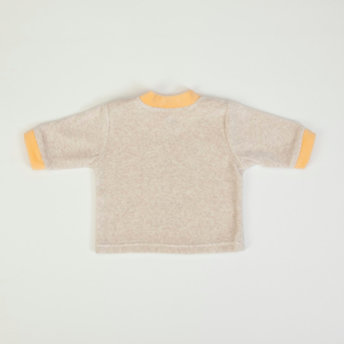 Tutina Neonato In Ciniglia Invernale 2 Pezzi - Orsetto - retro maglia